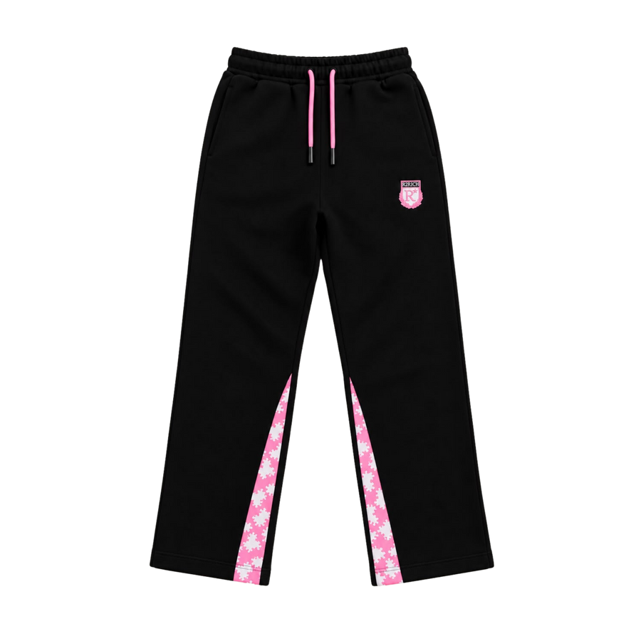 R2RICH BLACK PINK PANTS
